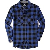 Alex Vando Mens Button Down Shirts Flannel Shirt Long Sleeve