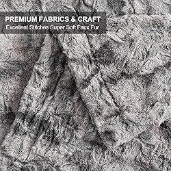 Oversized Soft Throw Blanket, 60" x 80" Luxurious