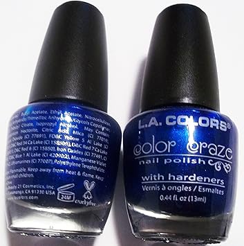 Amazon Com La Colors Color Craze Nail Polish Wired 2 0 44 Fl