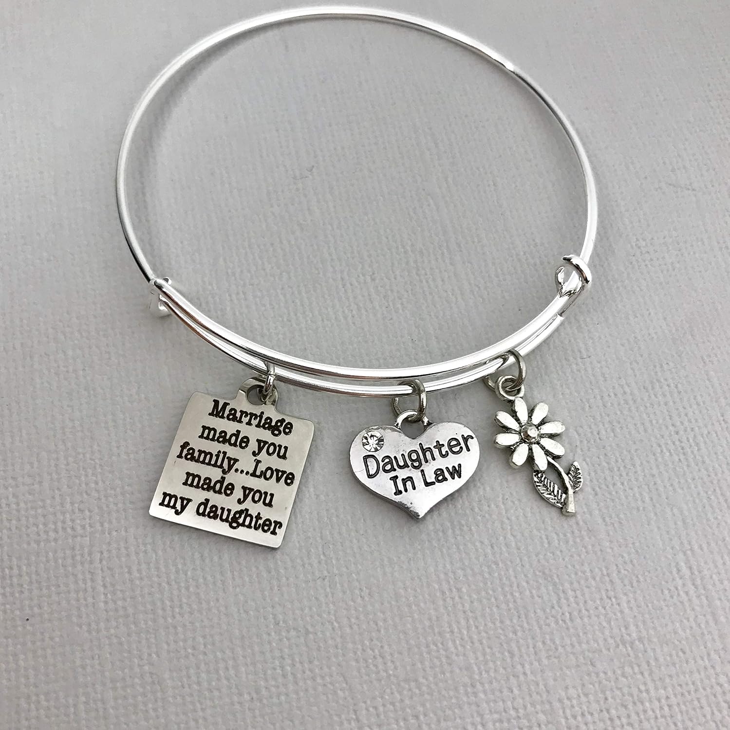 Sterling Silver Daughter In Law Bracelet 2025