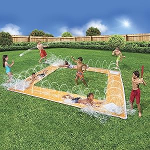 BANZAI Spring and Summer Toys Grand Slam Baseball Water Slide