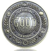 LZWIN Official Good Person Challenge Coin - Symbol of Integrity and Honor