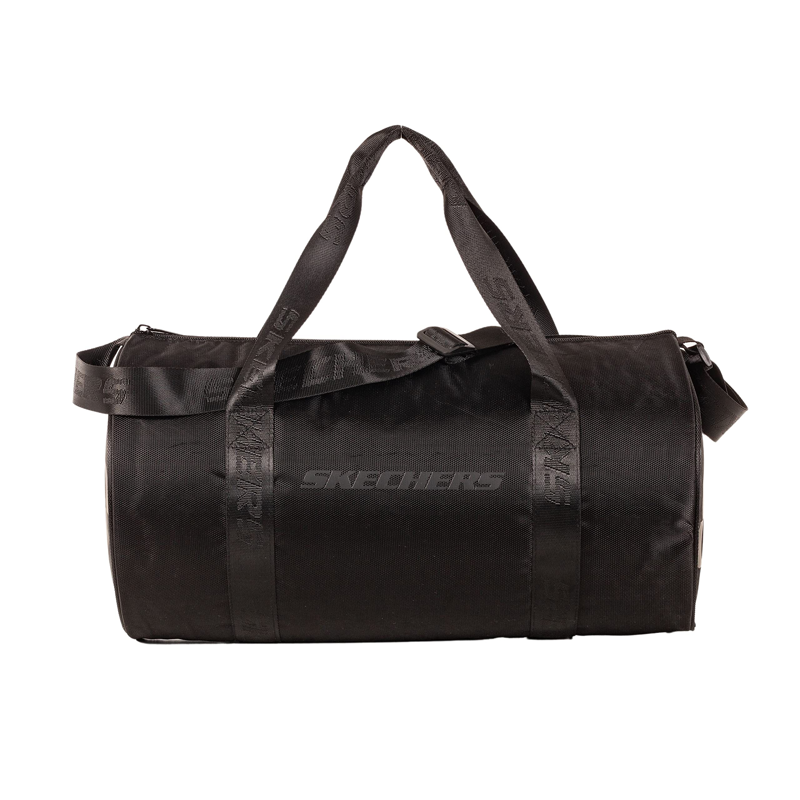 Skechers Unisex Small Locker Duffle Bag, Mens & Womens One Size, Black
