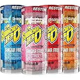 Sqwincher Qwik Stik, Sugar Free, Assorted Flavors, .11oz Packet, 200 Pack | Zero sugar electrolyte mix, fast-dissolving single-serve sticks, just add to 20oz water bottle for quick on-the-go hydration