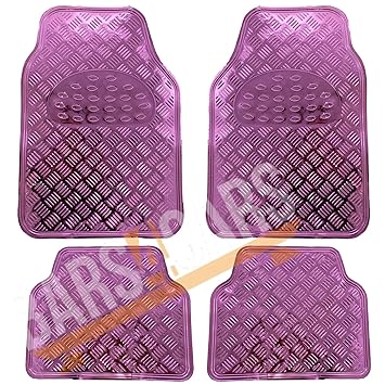 Black Car Mats Blue Heart Heel Pad For Ford Focus St B Max C