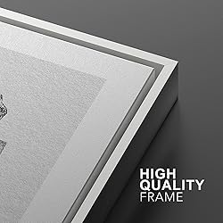 MUDECOR Framed Canvas Print Wall Art Set Geometric