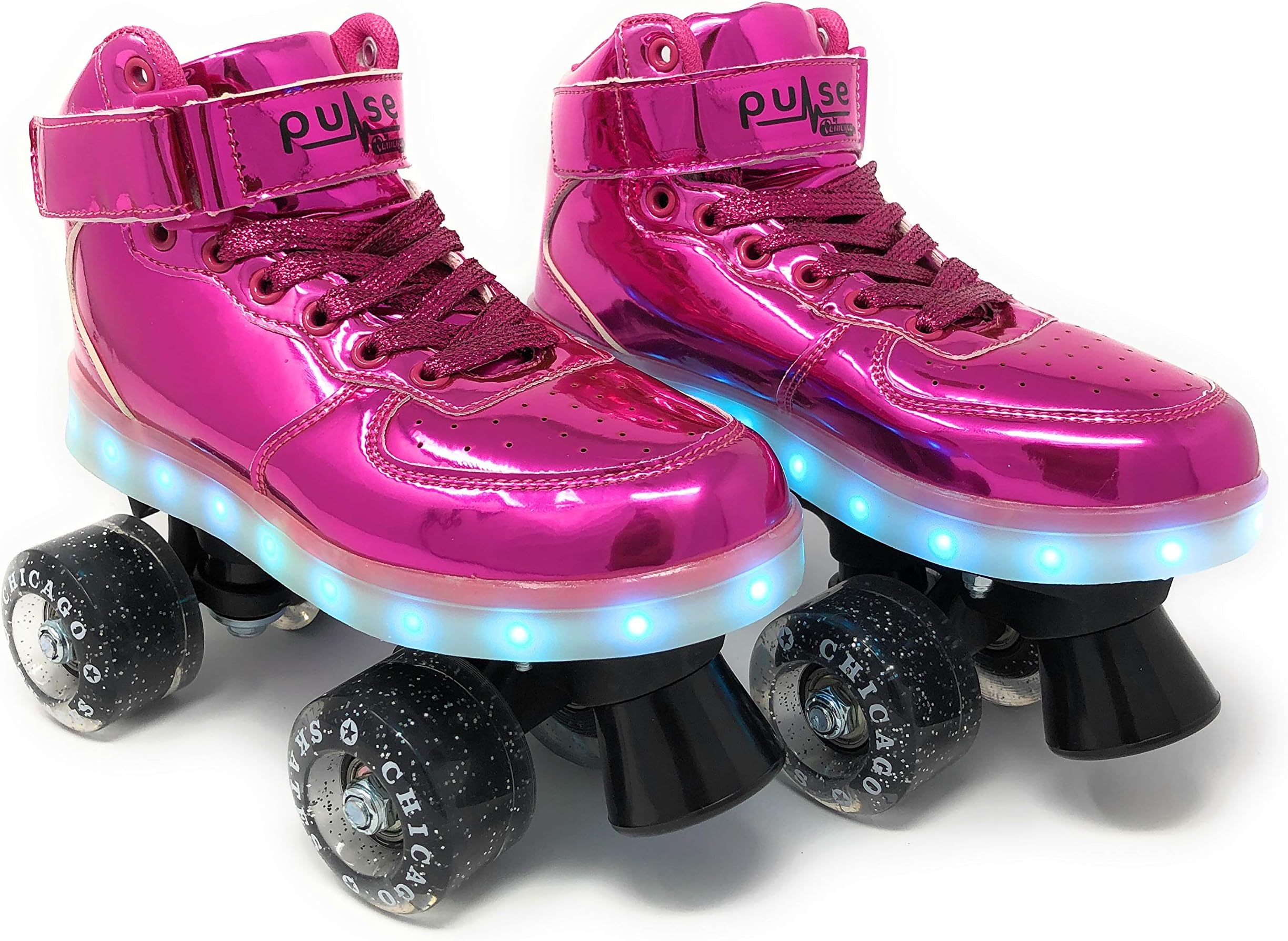 Chicago SkatesPulse Light Up Quad Skates, Women's Adult Sizes