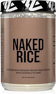 Amazon.com: Naked Rice 1LB - Organic Brown Rice Protein Powder - Vegan