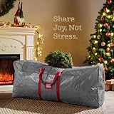 Zober Jumbo 9 FT Christmas Tree Storage Bag with Dual Zippers view 2