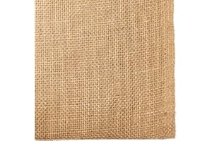 AK TRADING CO. 40" Wide x 5 Yards (15 Feet) - Multipurpose Natural Burlap Fabric - for Decorations, Crafts, Home, Weddings, Table Linens, Landscaping, Plants & Tree Covering and More.