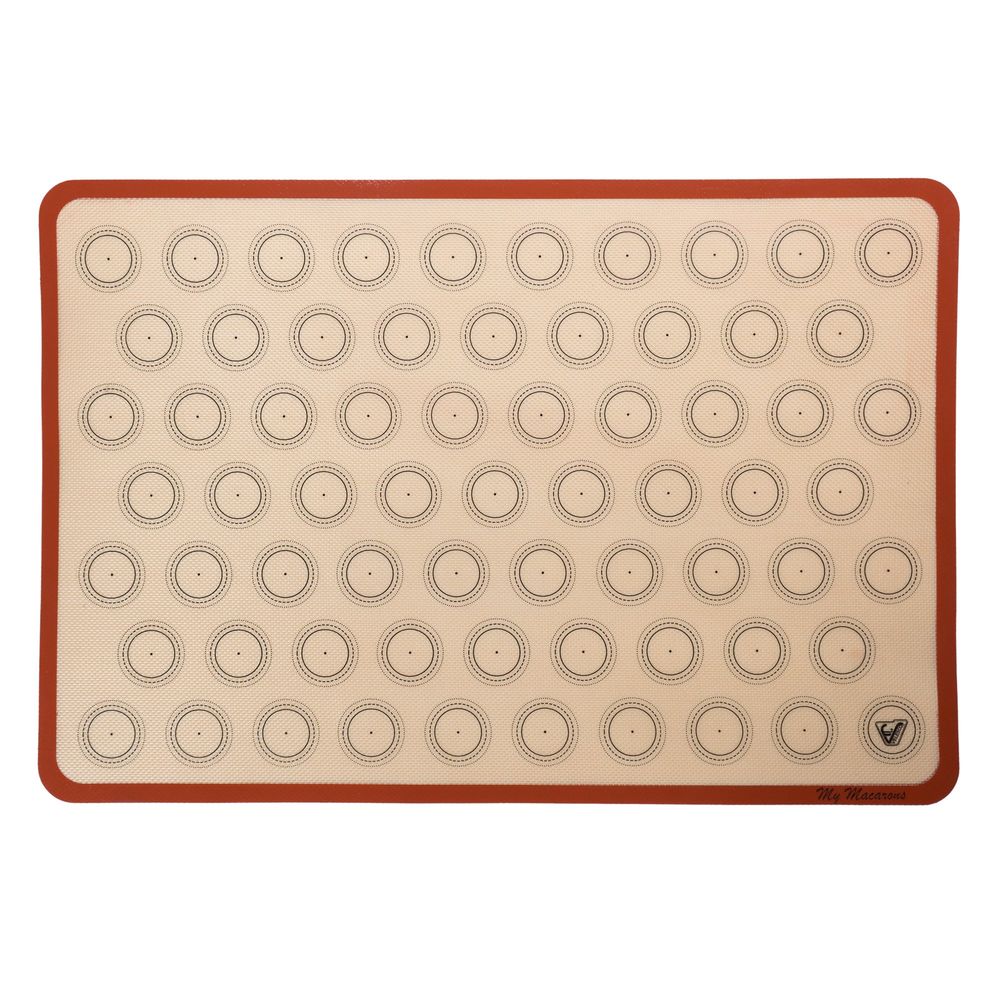 Silicone Macaron Baking Mat Full Sheet Size (Thick Large 24
