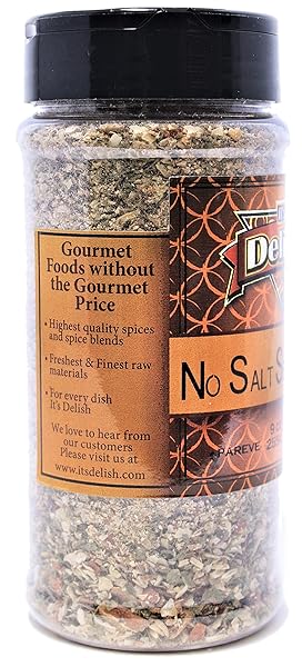NO SALT SEASONING BY ITS DELISH, MEDIUM JAR