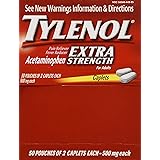Tylenol Pain Reliever/Fever Reducer, 100 Count