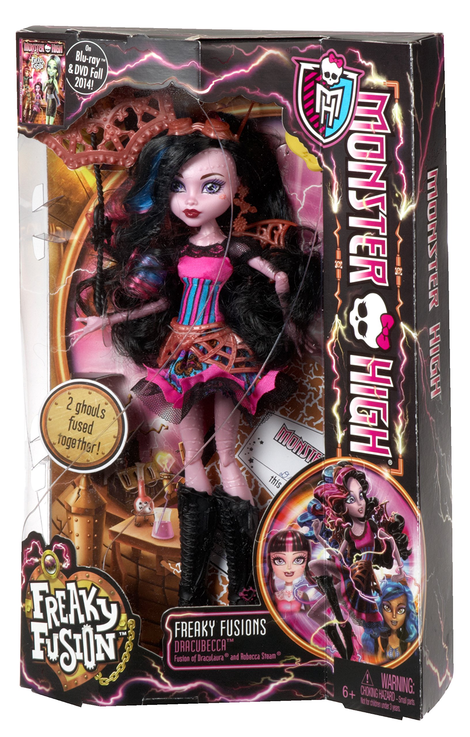 Monster High Freaky Fusion Dracubecca Doll Buy Online in UAE. Toys