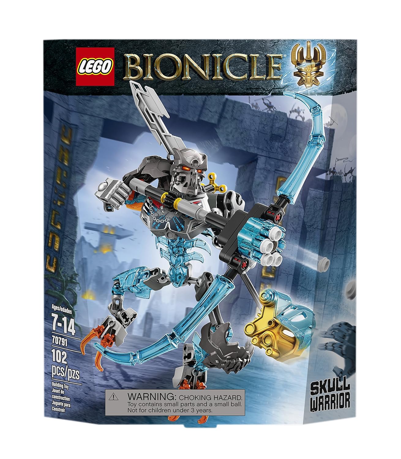 lego bionicle skull warrior