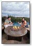 Elegance Oriflamme Outdoor Fire Pits and Fire Pit Tables
