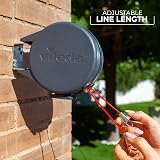 Vileda Dual Cordomatic 30m Retractable Washing Line Garden Indoor Outdoor view 4