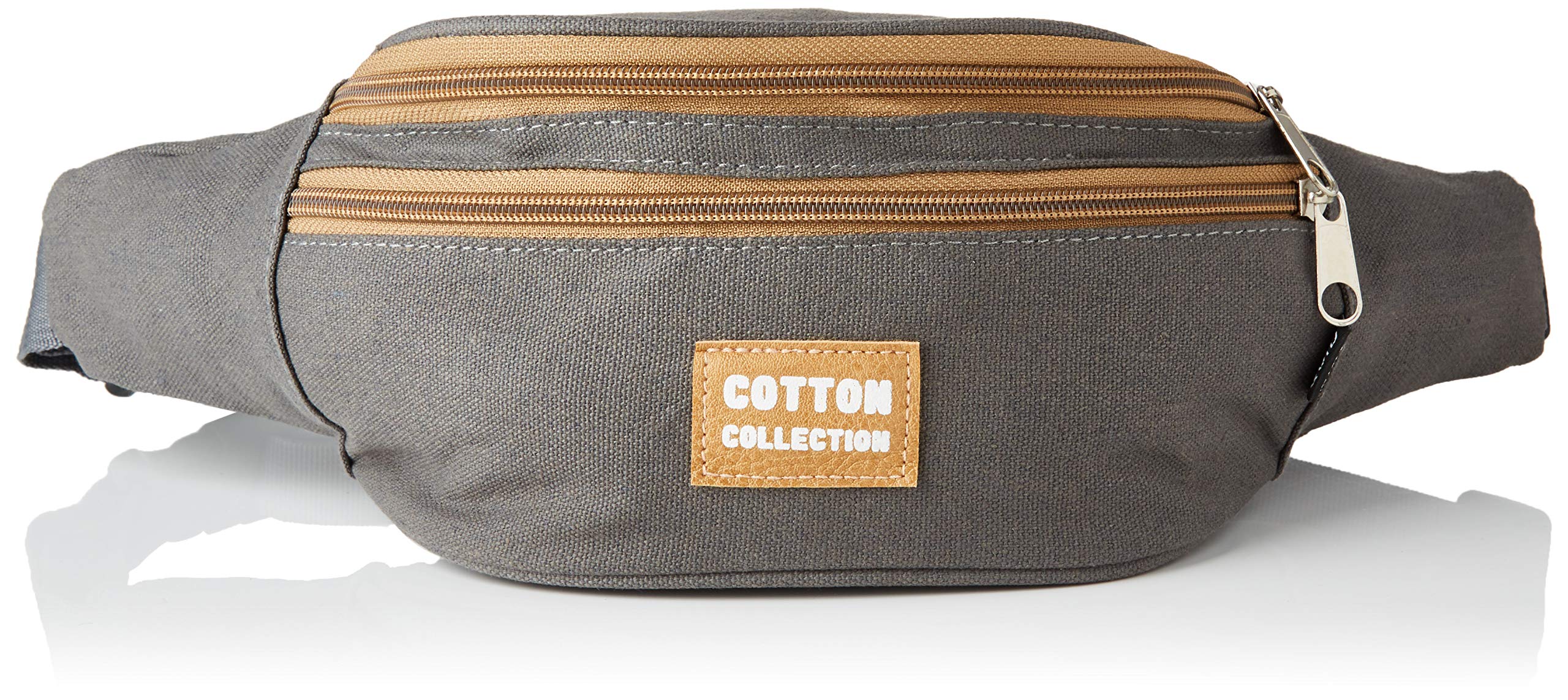 Quid 7885021 37X12X9 Cotton QD Butt Bag, Stainless Steel, Grey