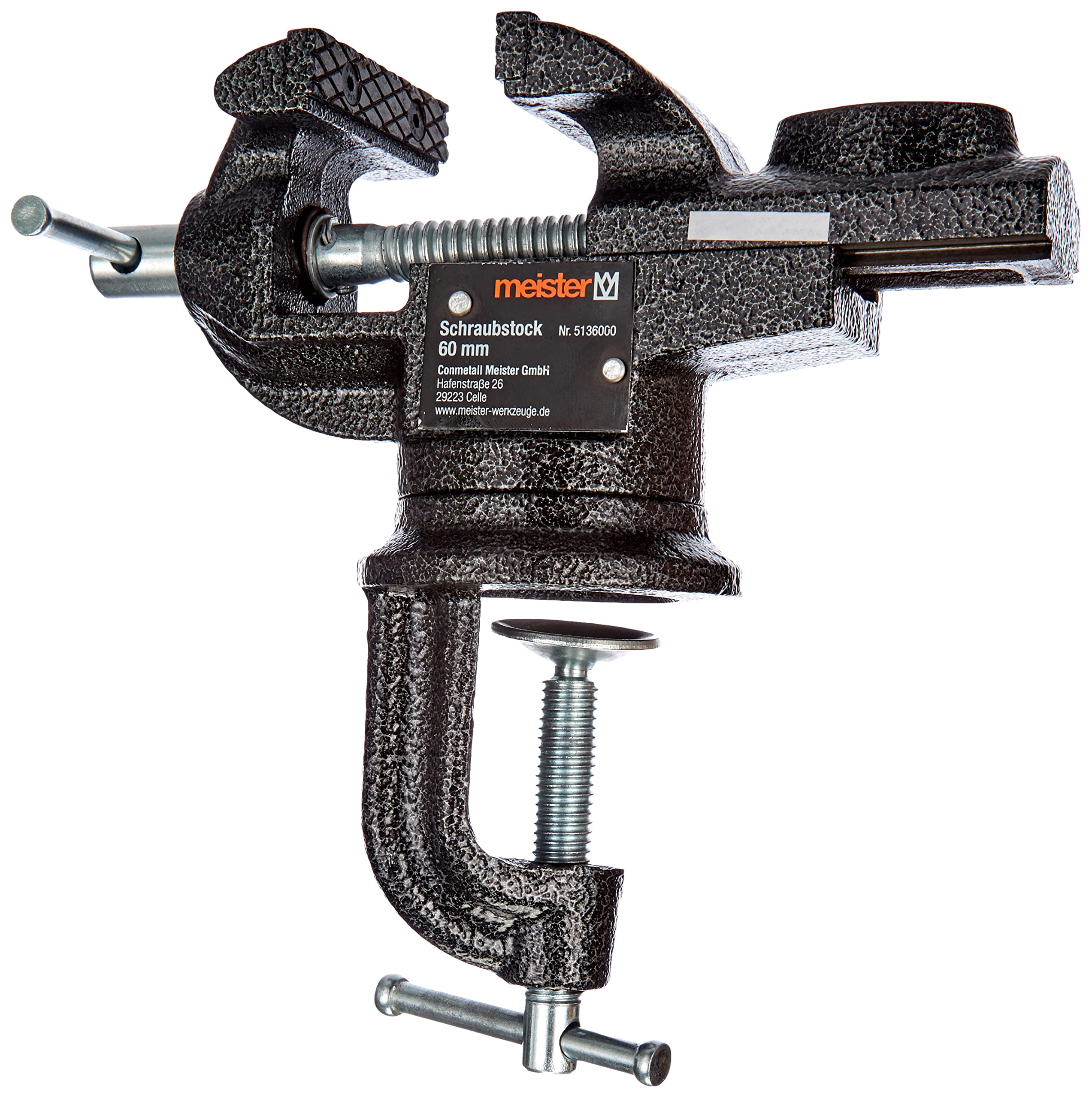 Meister 5136000 Precision Mechanics Vice 60 mm