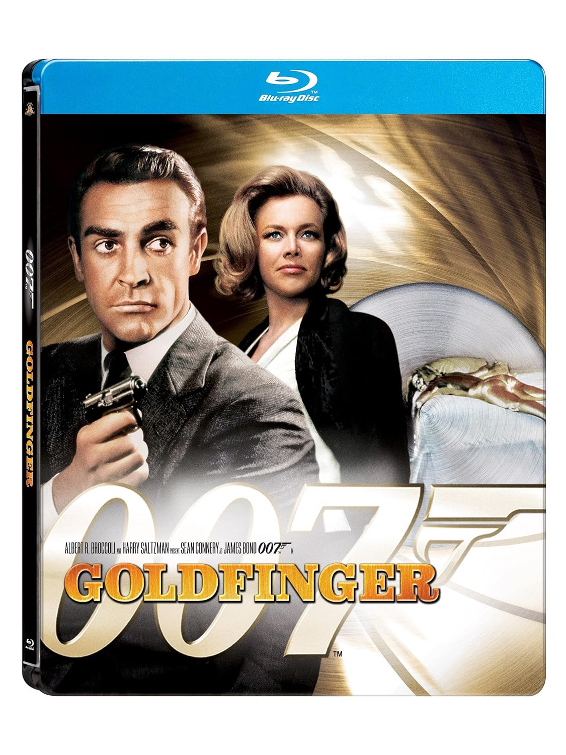 Amazon Com Goldfinger James Bond Amazon Com Exclusive Steelbook Edition Blu Ray Sean Connery Movies Tv