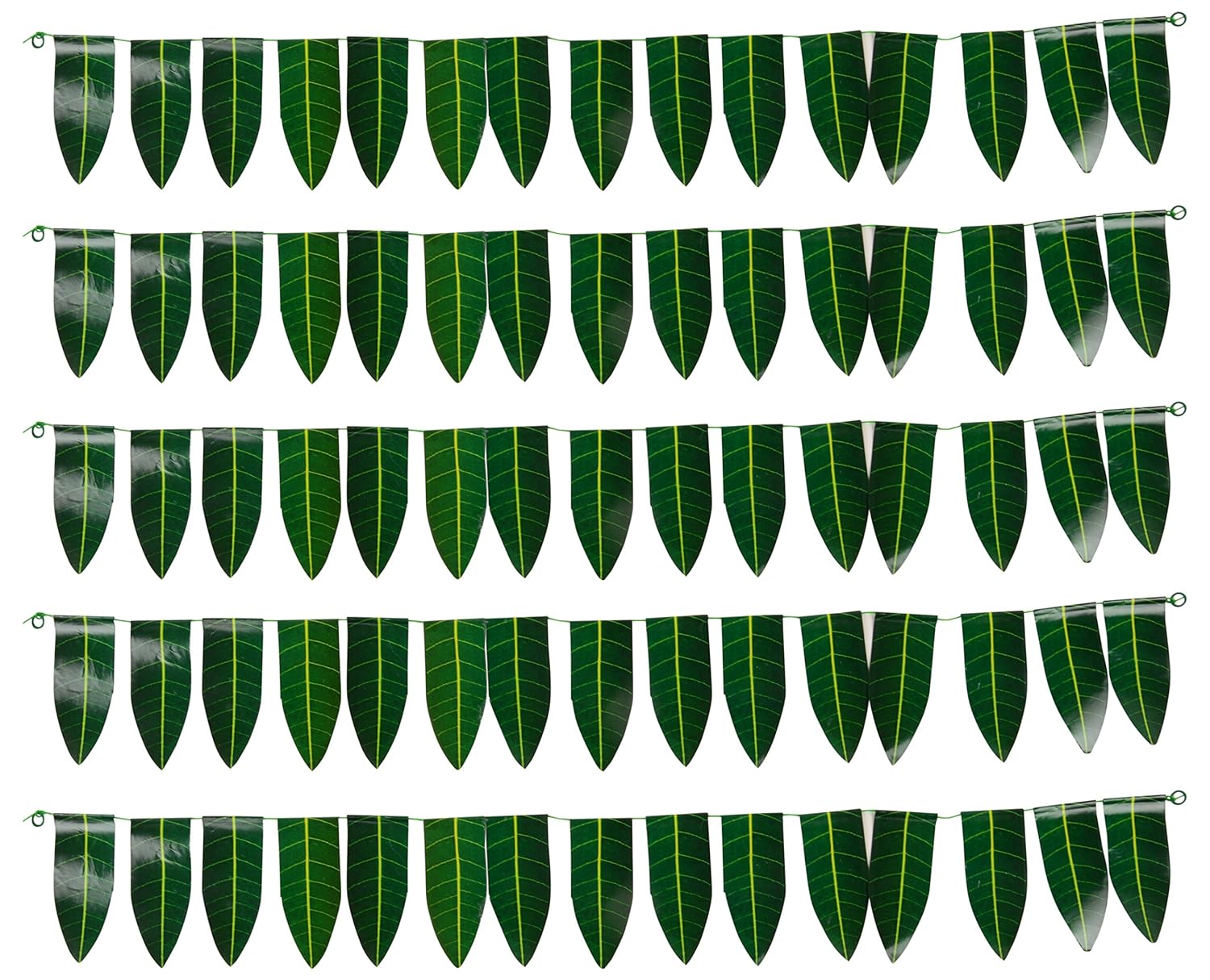 Buy Sai Harshini Plastic Decorative Mango Leaves Door Hanging 92