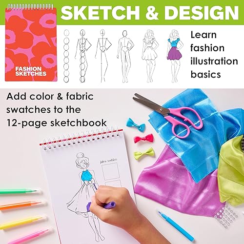 Creativity for Kids Designed by You Fashion Studio: DIY Fashion Designer Craft Kit for Girls, Dress Design Toy & Sewing Set for Kids, Gifts and Toys for Girls (Ages 9+) in Kenya | Creativity for Kids Designed by You Fashion Studio: DIY Fashion Designer Craft Kit for Girls, Dress Design Toy & Sewing Set for Kids, Gifts and Toys for Girls (Ages 9+) in Kenya |