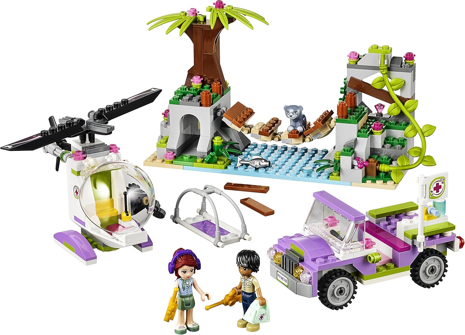 lego friends jungle falls rescue