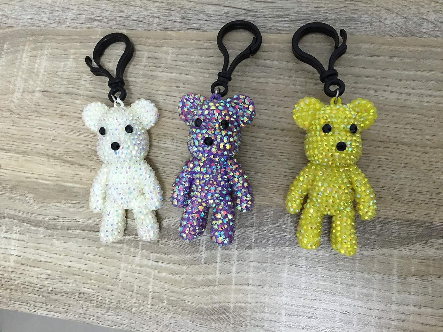 cute teddy keychain