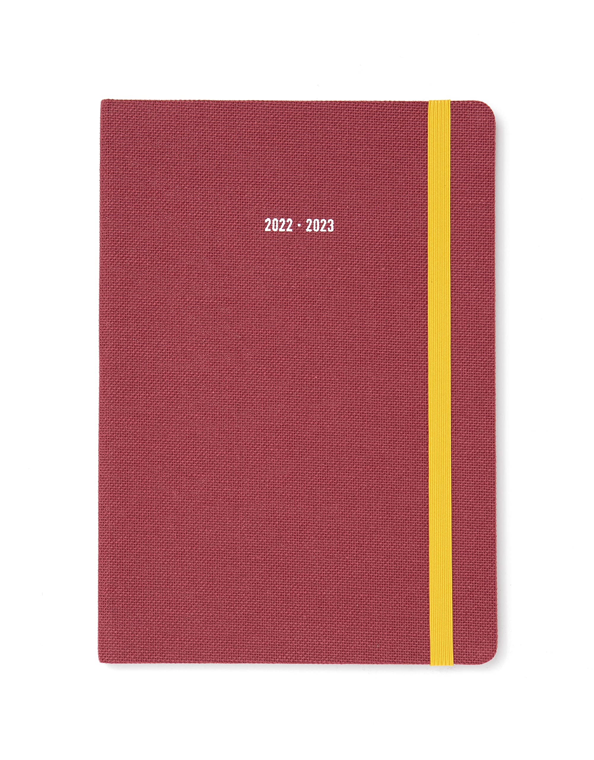 Letts of London Raw A5 Academic 2022/2023 Week to View Diary - Berry