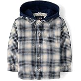 The Children's Place baby-boys And Toddler Long Sleeve Hooded Shacket