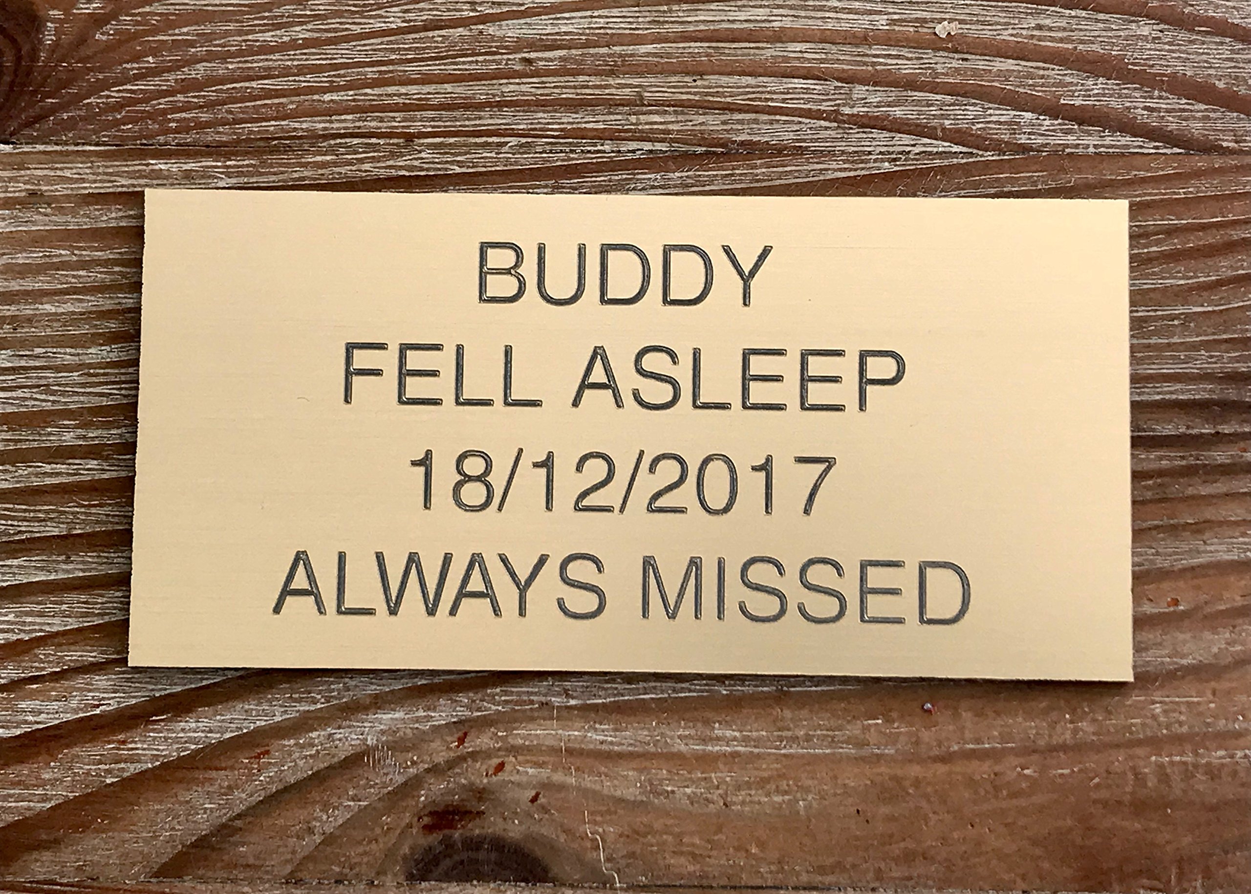 plaques for pets grave