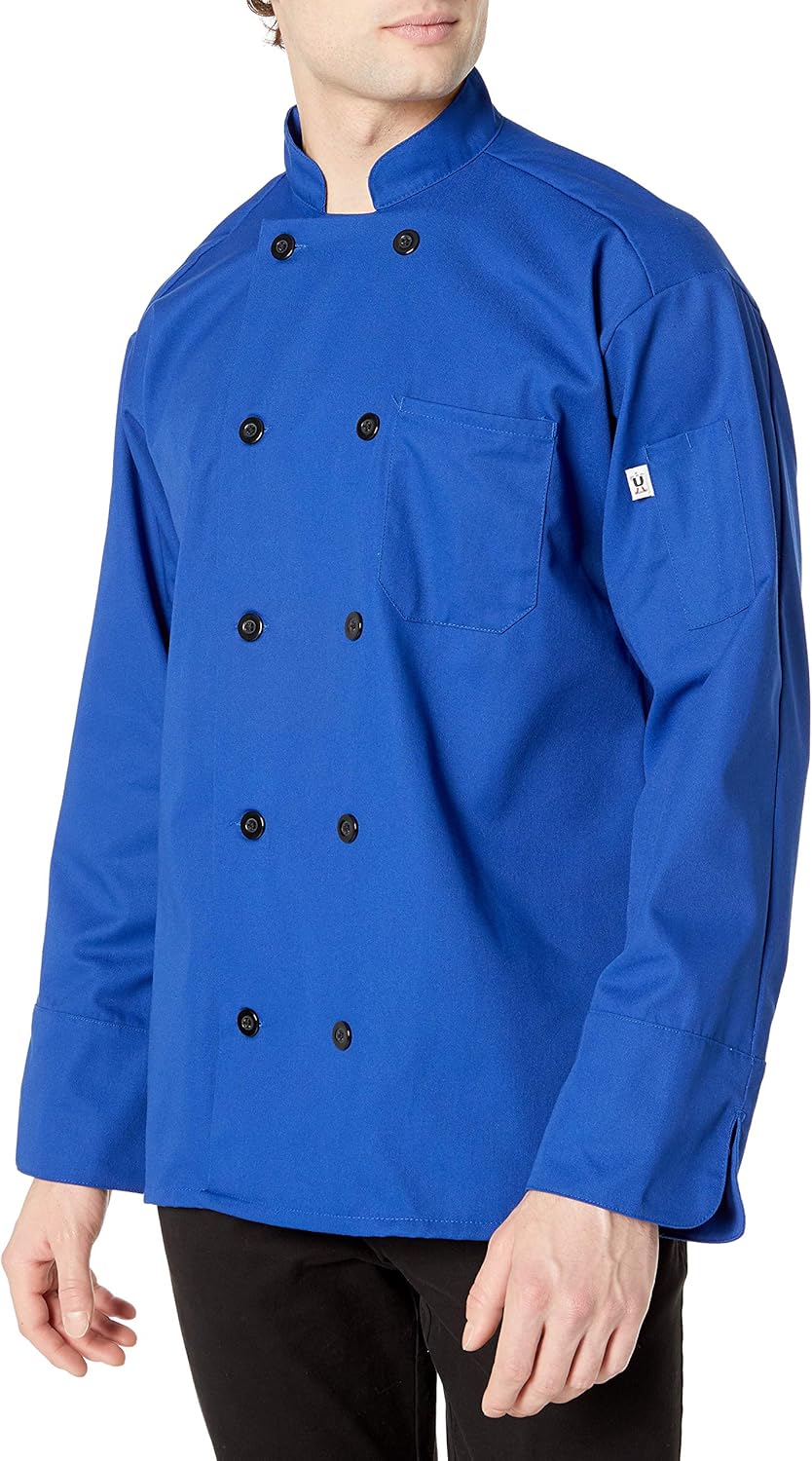 Uncommon Threads Women's Moroccan Chef Coat 10 Btn: Clothing