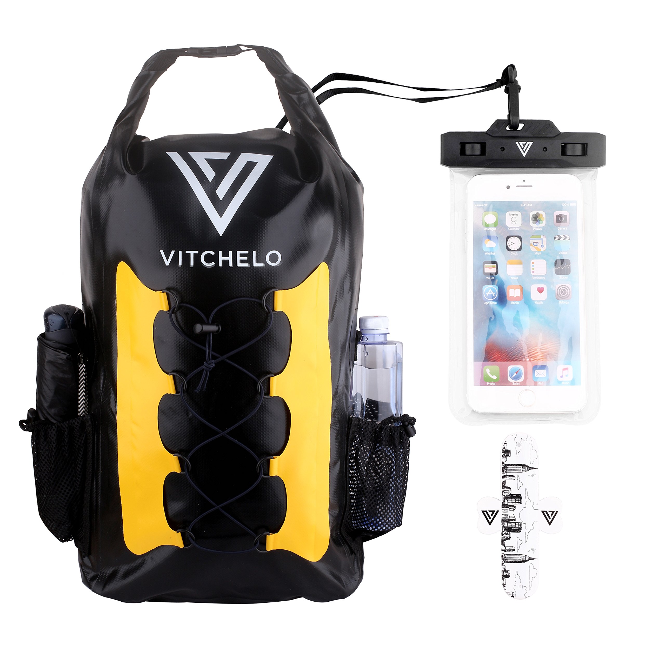 Vitchelo 30L Waterproof Dry Bag Backpack Floating Storage Bag
