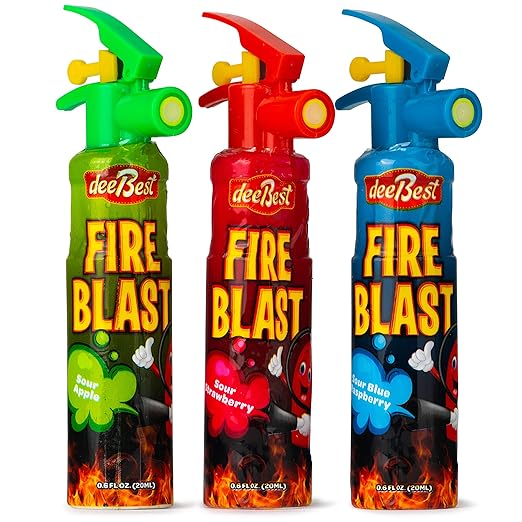 Fire Extinguisher Blast Sour Candy Spray Variety Pack