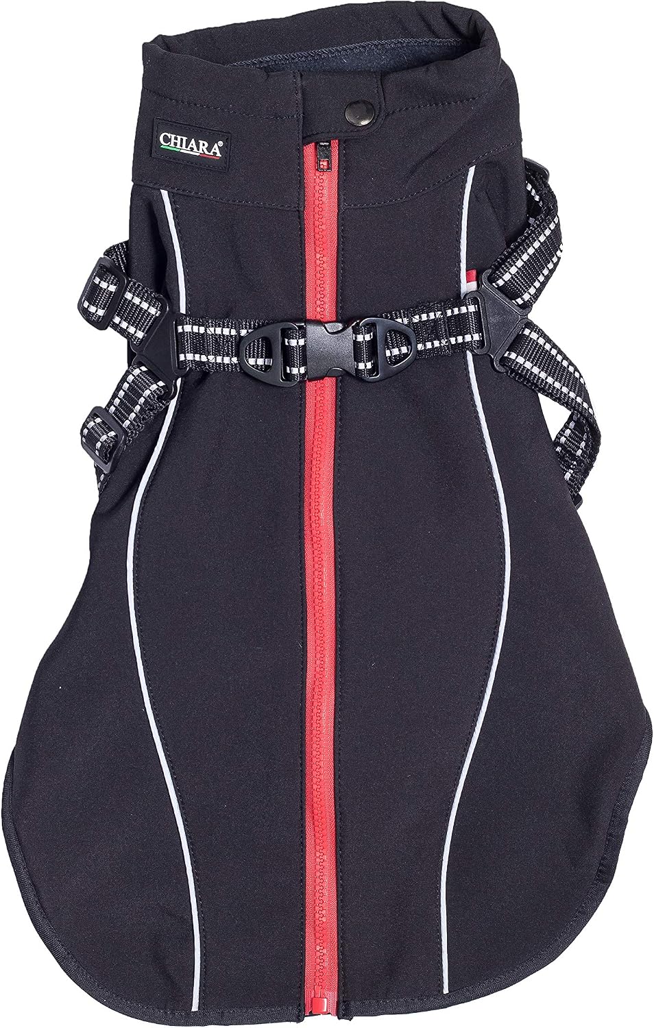 CHIARA Charlie Softshell Jacket, Black, X-Large, XL - Image 3