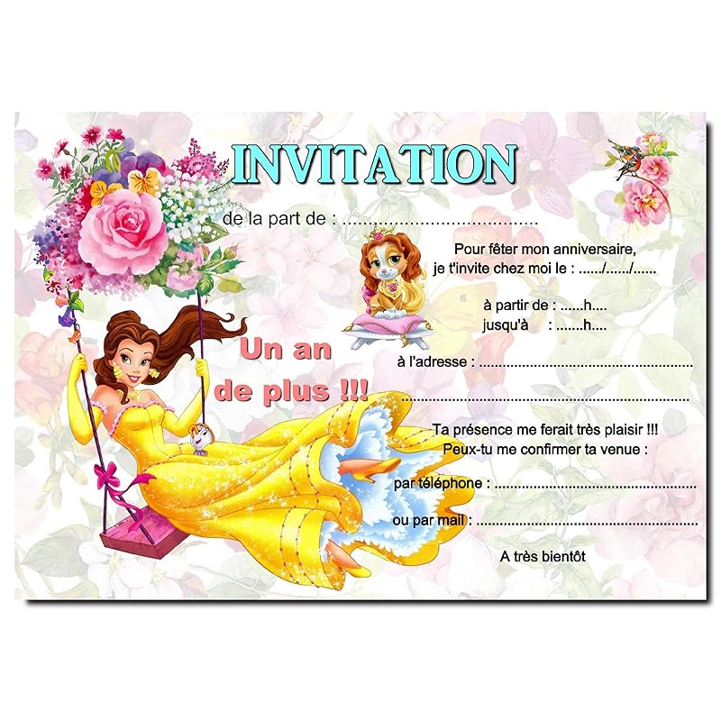 theme anniversaire princesse