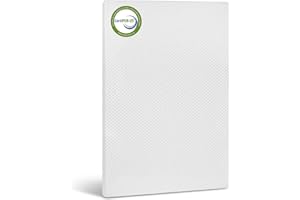 Genew Pack and Play Mattress 41 * 28.5" for 4moms Breeze Plus & 4moms Breeze GO Portable Travel, Pack N Play Mattresses Topper with Waterproof Cover, Machine Wash Soft Breathable