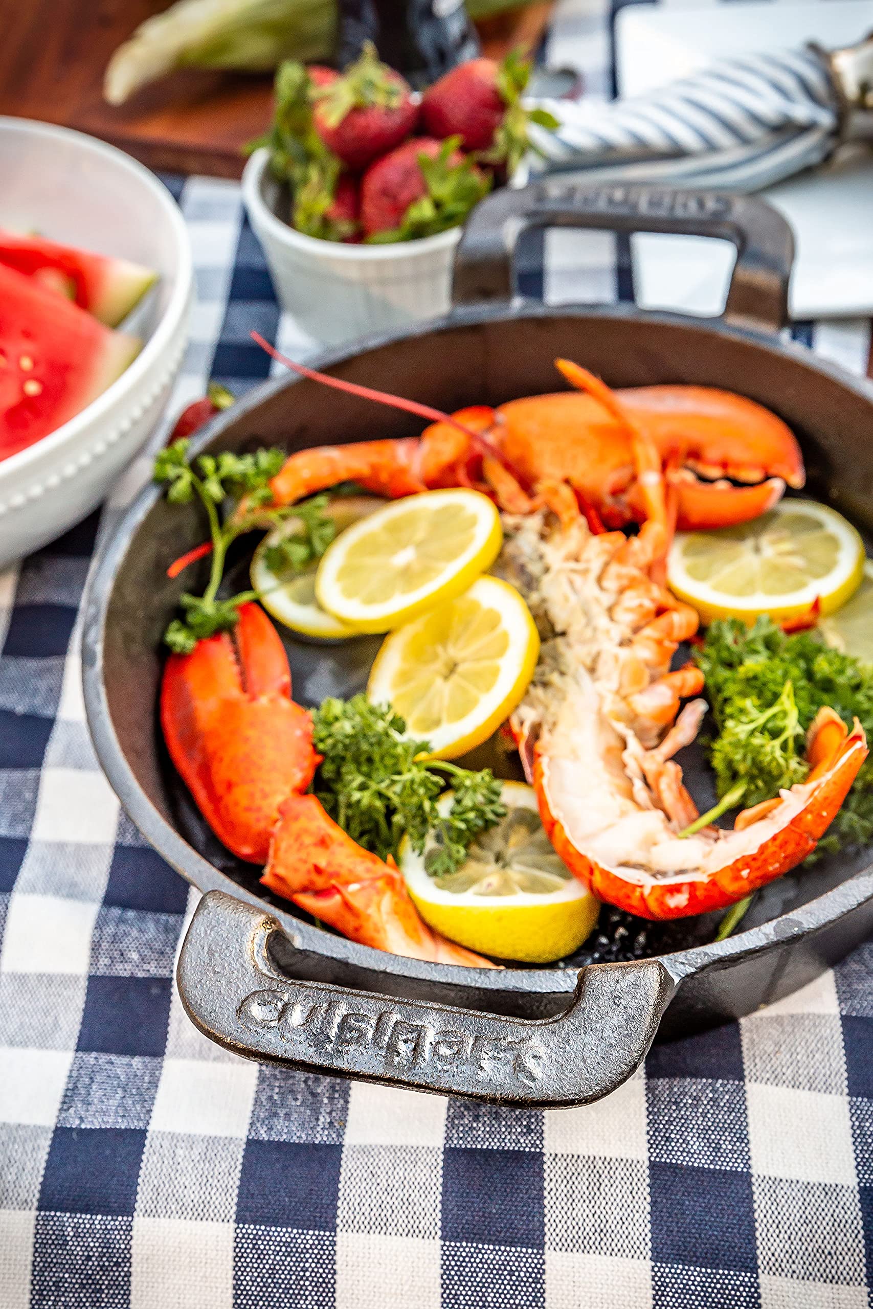 Cuisinart CCP-1000, Pre-Seasoned Cast Iron Griddle Pan, 10