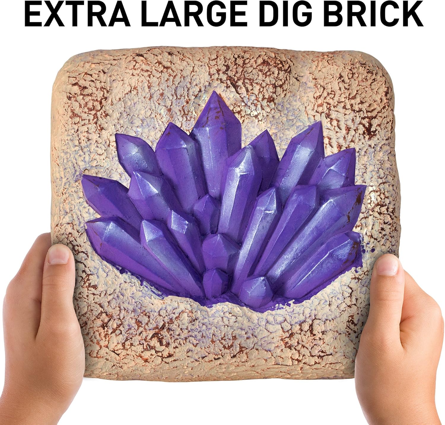 NATIONAL GEOGRAPHIC Mega Gemstone Dig Kit – Dig Up 15 Real Gems, STEM Science & Educational Toys make Great Kids Activities: Toys & Games