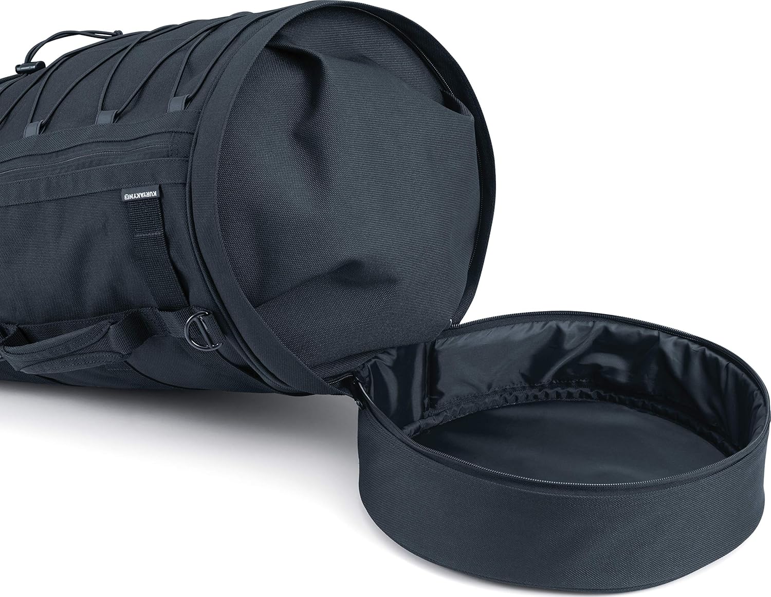 kuryakyn black momentum deadbeat duffle bag