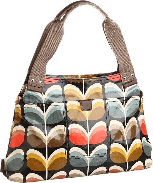 Amazon [オーラ・カイリー] Orla Kiely シャドーステム トートバッグ OKD770 17 (マルチ) トートバッグ