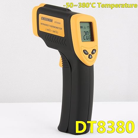 Amazon Co Jp 非接触赤外線温度計 最安値挑戦 携帯型電子温度計dt80 産業 研究開発用品