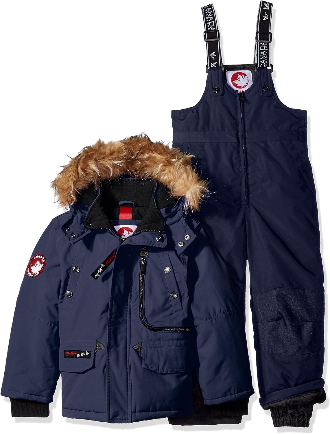 CANADA WEATHER GEAR Boys' Little Heavy Weight Polyfilled