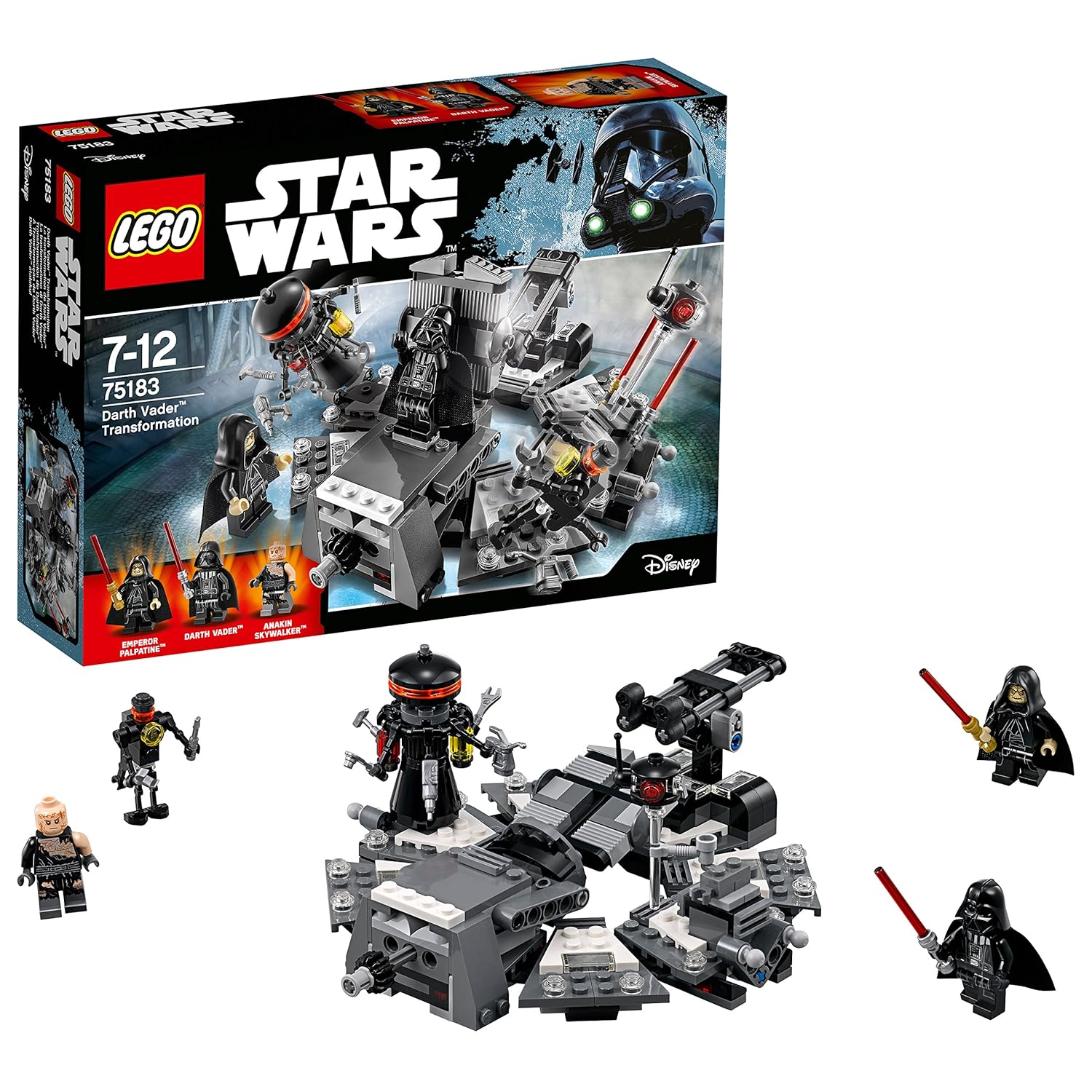 LEGO Star Wars 75183 Darth Vader Transformation Spielzeug Amazon.de