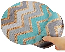 Vintage Chevron Ergonomic Design Girly Cute Mouse