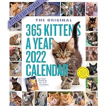365 Kittens-A-Year Picture-A-Day Wall Calendar 2022: A Year of the Cutest,  Most Adorable Kittens.: Workman Calendars: 9781523512584: Amazon.com: Books