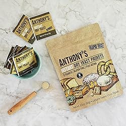 Anthony's Instant Dry Yeast Packets, Contains 12