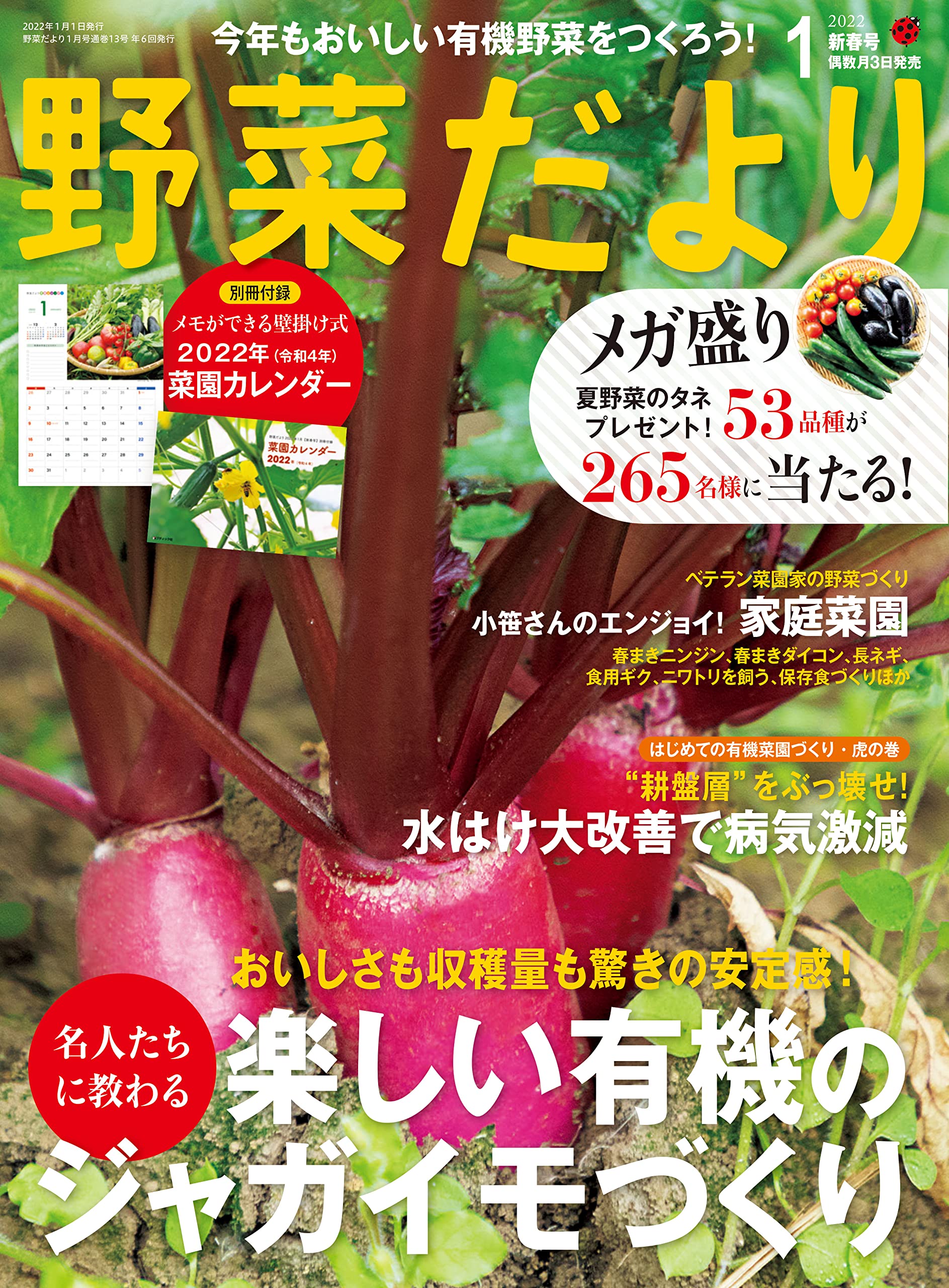 野菜だより22年1月号 本 通販 Amazon