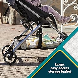 Safety 1st Easy-Fold Compact Stroller, Dorsal
