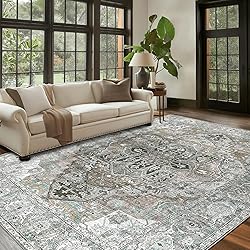 QD-Udreamy 6x9 Area Rugs - Machine Washable Rugs